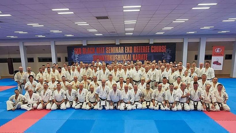 Karatecy z powiatu na zgrupowaniu w Centrum Japońskich Sztuk i Sportów Walki w Starej Wsi