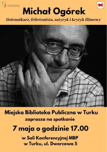 Michał Ogórek odwiedzi turkowską bibliotekę