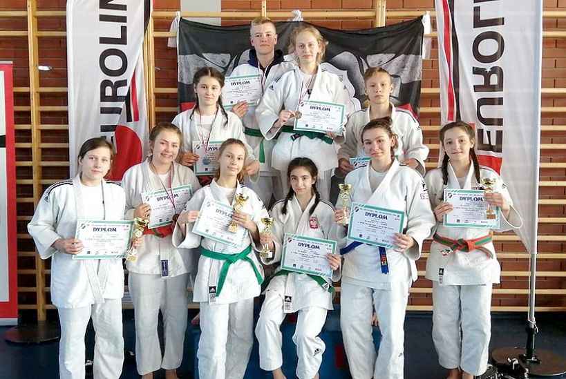 UKS Judo Tuliszków na turnieju w Lesznie