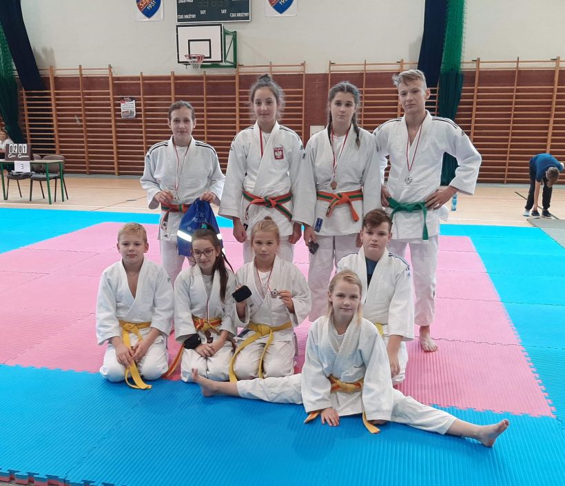 UKS Judo Tuliszków na turnieju w Rawiczu