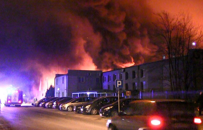 Pożar w PROFIm: 300 milionów zł strat. Jest znana przyczyna powstania pożaru. - foto: Archiwum Turek.net.pl