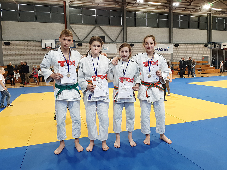 Medale dla judoków z Tuliszkowa.
