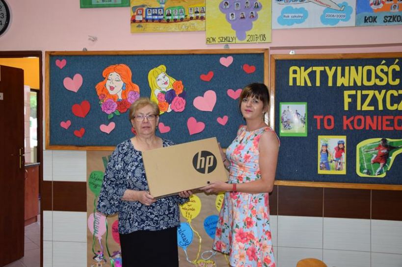 Szkoły podstawowe w gminie Tuliszków otrzymały kolejne laptopy - fot. UG Tuliszków