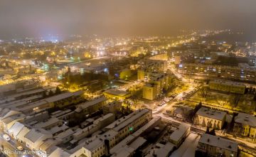 Boże Narodzenie w Turku A.D. 2020. Przepiękne zdjęcia świątecznego rynku i miasta z lotu ptaka