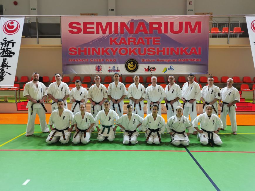 Karatecy z KSiSW na egzaminie w Ełku