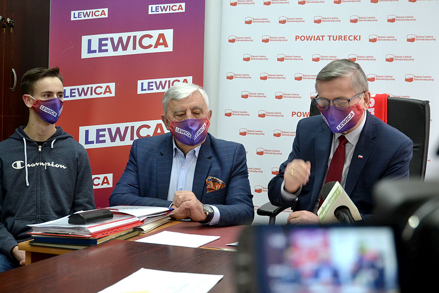 Wideo: Konferencja Lewicy z udziałem Posła Tadeusza Tomaszewskiego