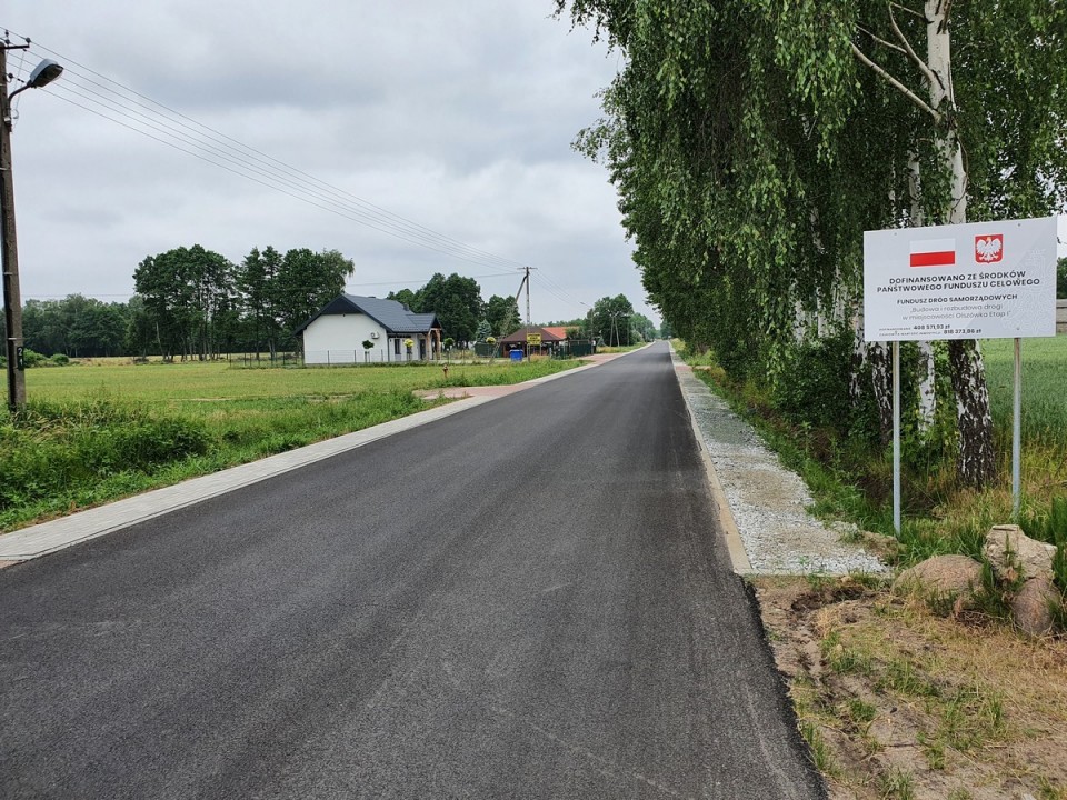 Budowa i rozbudowa dróg w gminie Przykona - Źródło: Gmina Przykona