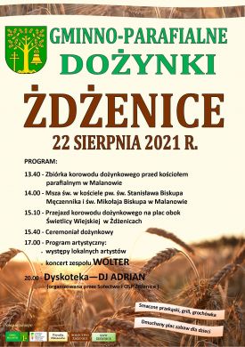 Parafialno-Gminne Dożynki w Żdżenicach