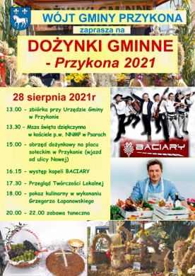 Dożynki Parafialno-Gminne w Przykonie