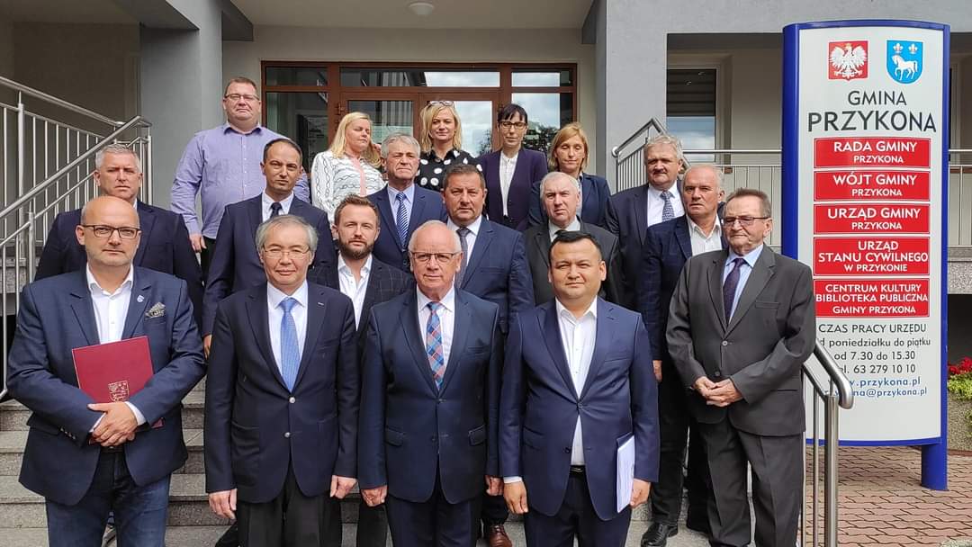 Ambasadorzy Kazachstanu i Uzbekistanu z wizytą w gminie Przykona
