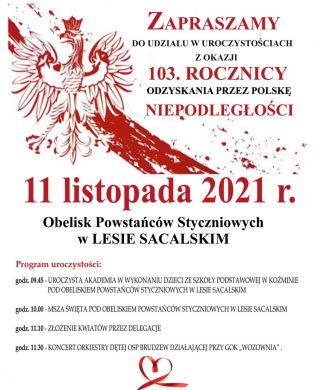 Rocznica Odzyskania Niepodległości w gm. Brudzew