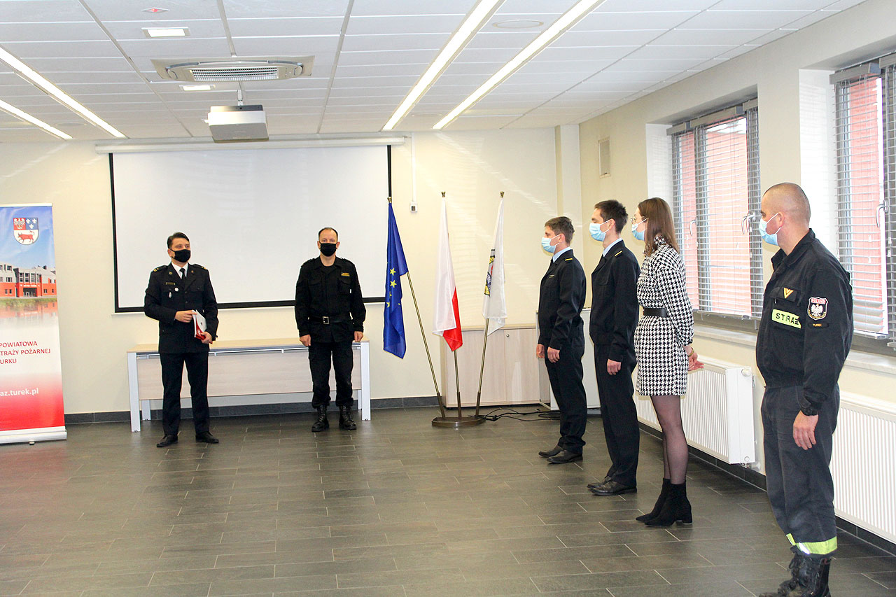 Święto Służby Cywilnej w Państwowej Straży Pożarnej w Turku
