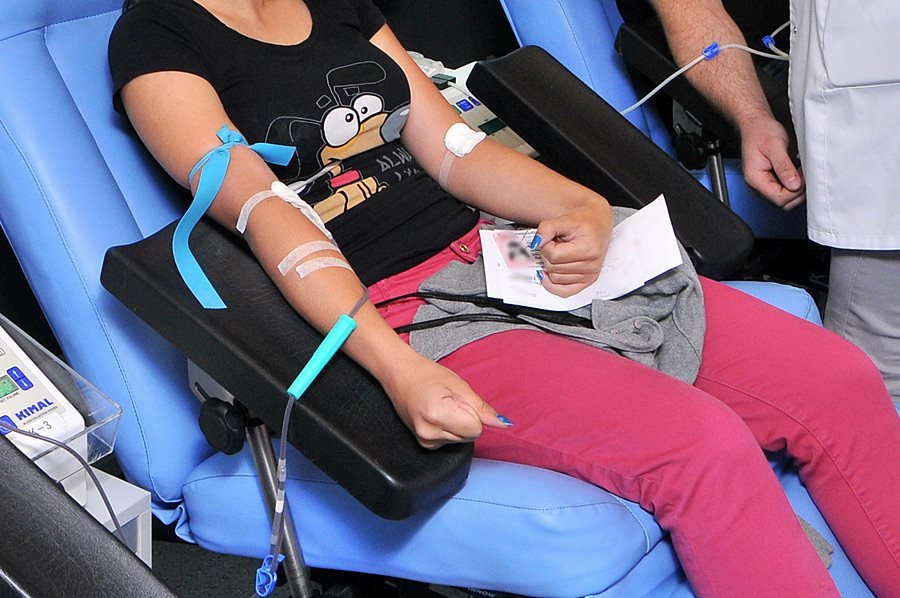 Razem oddali 21 litrów krwi w akcji Klubu HDK - PCK