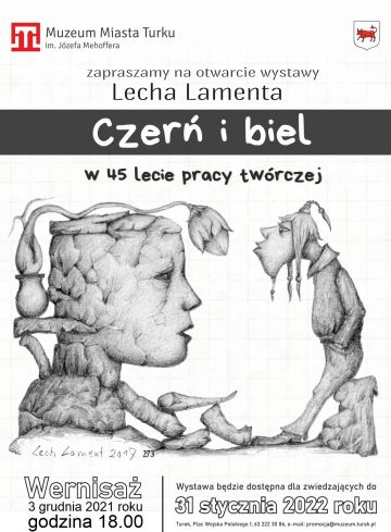 Wernisaż wystawy Lecha Lamenta pt. Czerń i biel