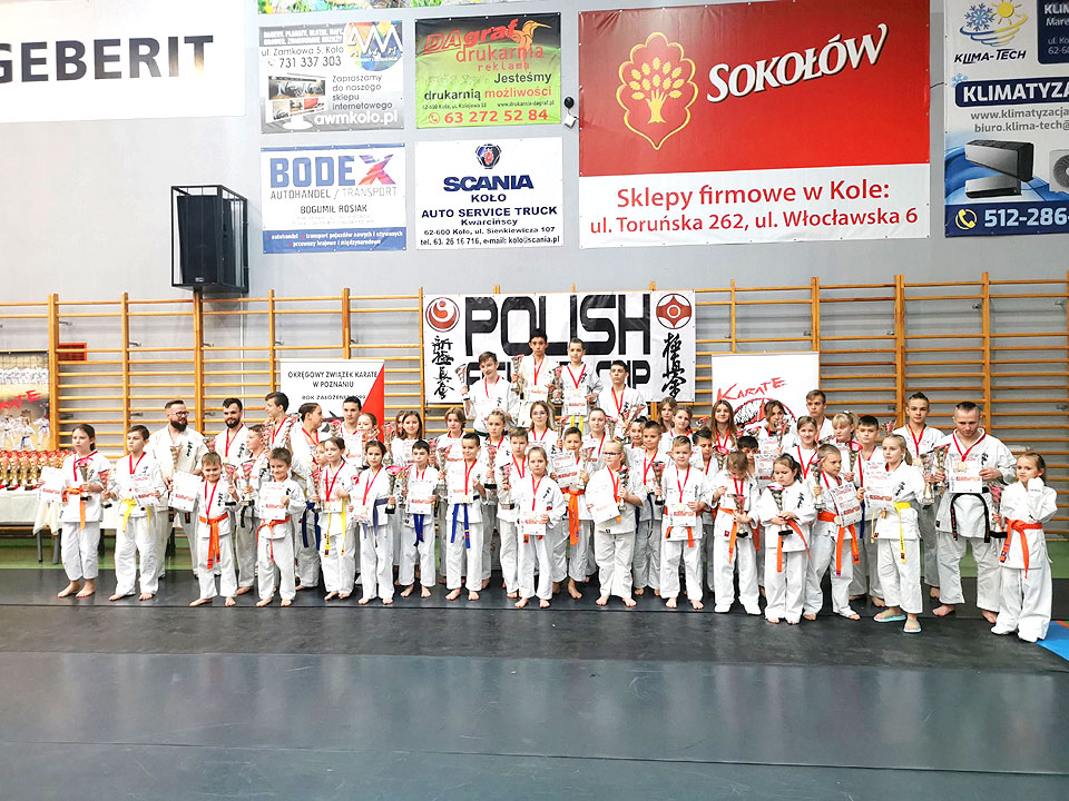 Dobry występ zawodników KSiSW na Turnieju Shinkyokushinkai Karate w Kole