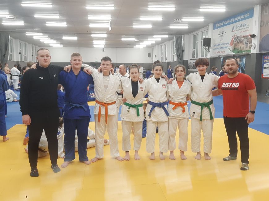 UKS Judo Tuliszków na szkoleniach w Bytomiu