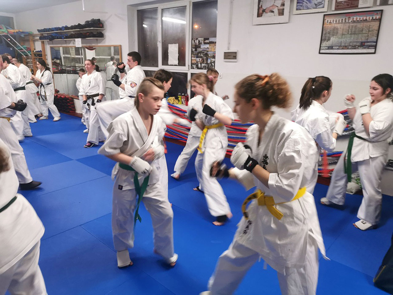 Zgrupowanie karateków Kadry Polski Centralnej w Turku  - fot.: Klub Sportów i Sztuk Walk w Turku