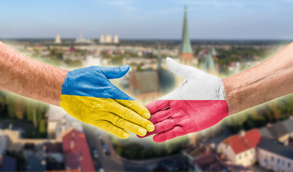 Miasto i powiat solidarnie wspierają ukraińskich uchodźców
