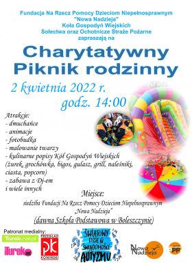 Charytatywny Piknik rodzinny w Boleszczynie