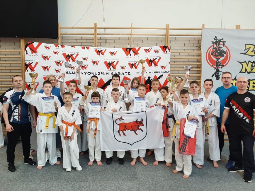 Karatecy z Turku na IX Międzynarodowym Pucharze Shinkyokushinkai Karate Kobierzyce-Wrocław,  - fot.: KSiSW w Turku