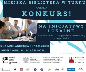 Konkurs na inicjatywy lokalne. 35 tys. zł do...