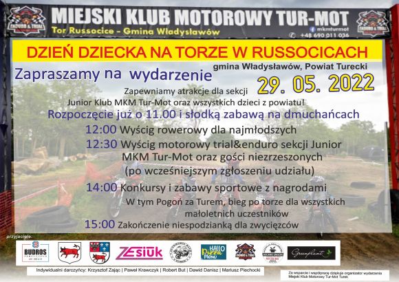 Dzień Dziecka z MKM Tur-Mot Turek Enduro & Trial