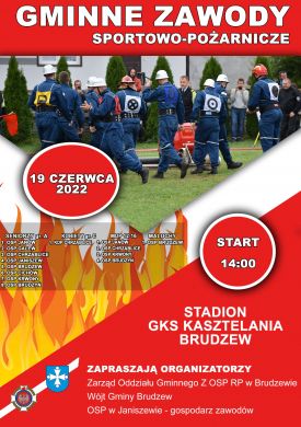Gminne zawody sportowo-pożarnicze w Brudzewie