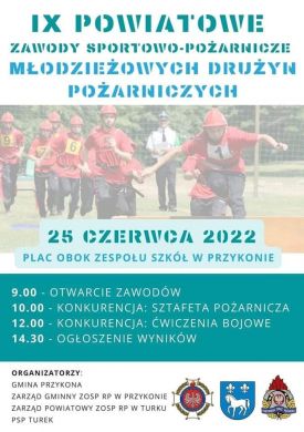 IX Powiatowe Zawody Sportowo-Pożarnicze Młodzieżowych Drużyn Pożarniczych 2022