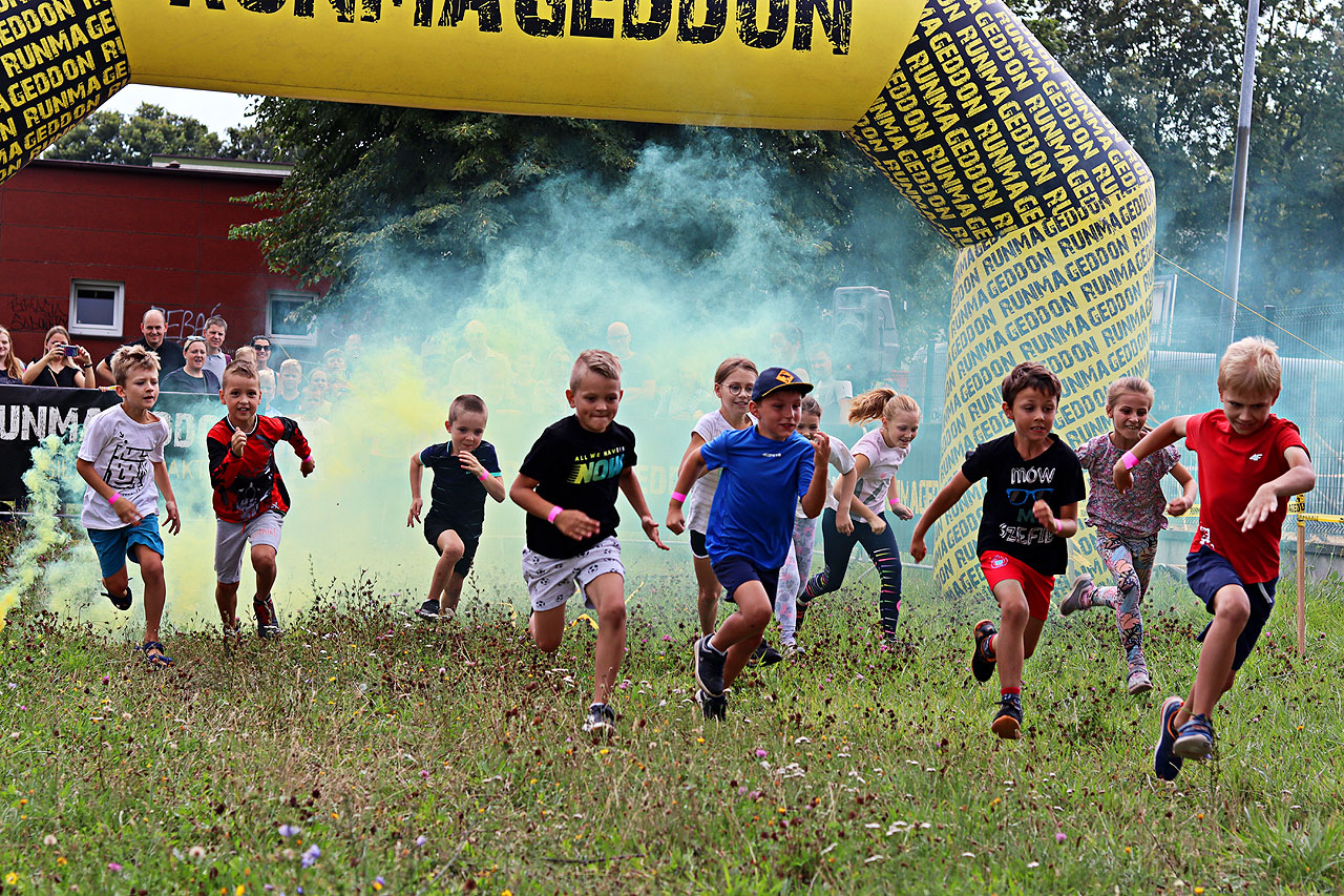 Wcale nie było łatwo! Runmageddon Kids w Turku dostarczył mocnych wrażeń najmłodszym - fot. Michał Sidorowicz