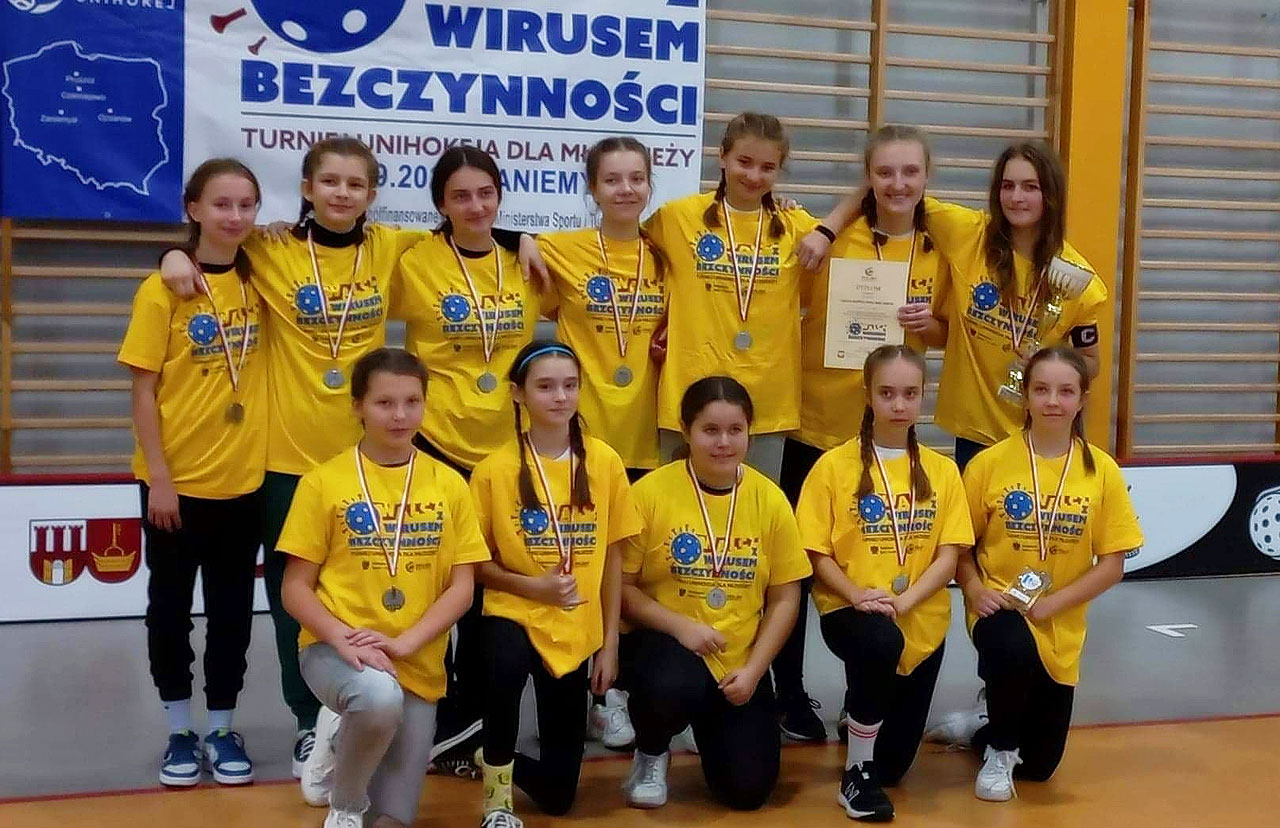 Dziewczyny z Brudzewa walczyły z wirusem bezczynności i zajęły drugie miejsce w Polsce - fot.: GKS Kasztelania Brudzew