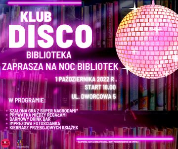 Noc bibliotek w rytmie disco. Turkowska...