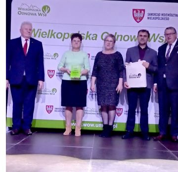 Izabelin i Miłaczew. Nagrody Marszałka dla najaktywniejszych sołectw z terenu Wielkopolski - fot.: UG Malanów