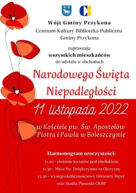 Święto Niepodległości 11 Listopada gm. Przykona