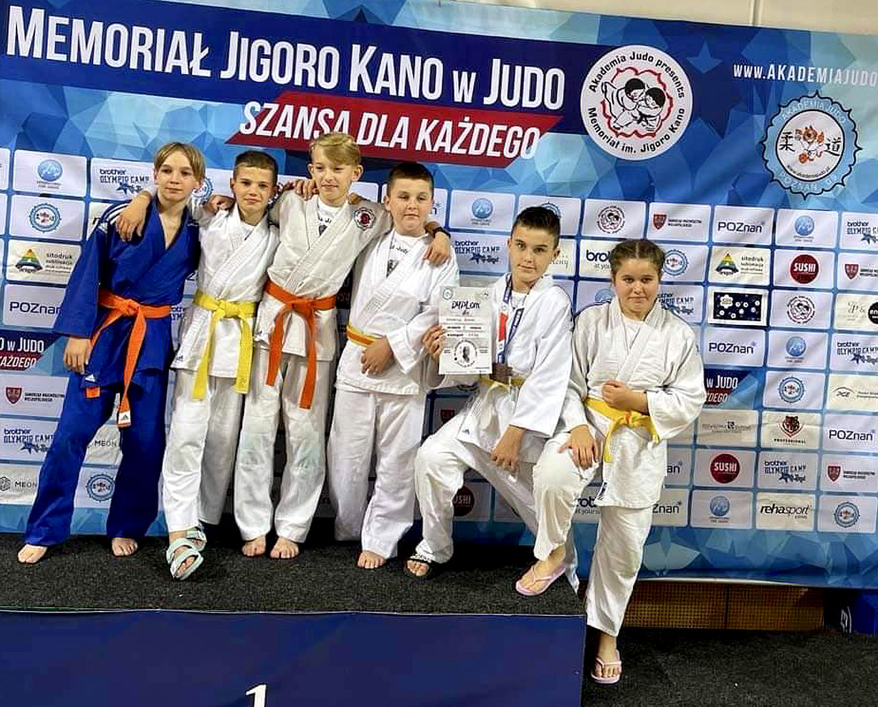 Srebro dla Haponova, brąz dla Kowalskiego! Turkowcy judocy przywieźli z Poznania dwa medale - fot.: Marek Kujawa
