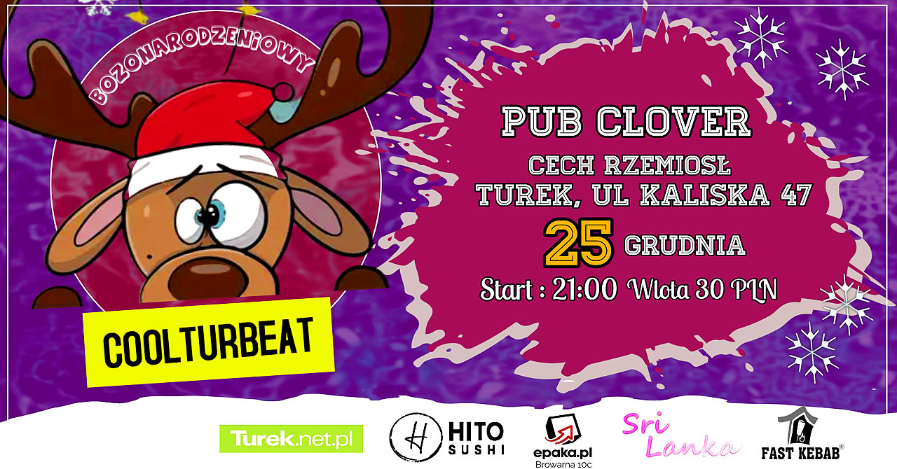 Święta w rytmie muzyki elektroniczne! Zagra dla nas czterech DJ-ów!