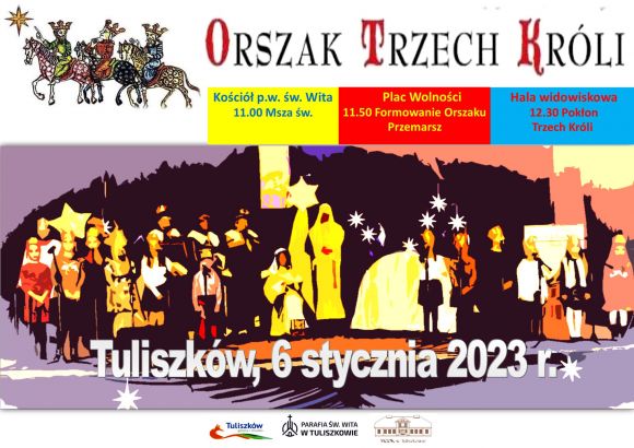 Orszak Trzech Króli w Tuliszkowie 2023