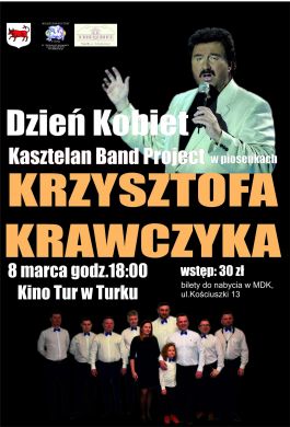 Koncert piosenek Krzysztofa Krawczyka na Dzień Kobiet