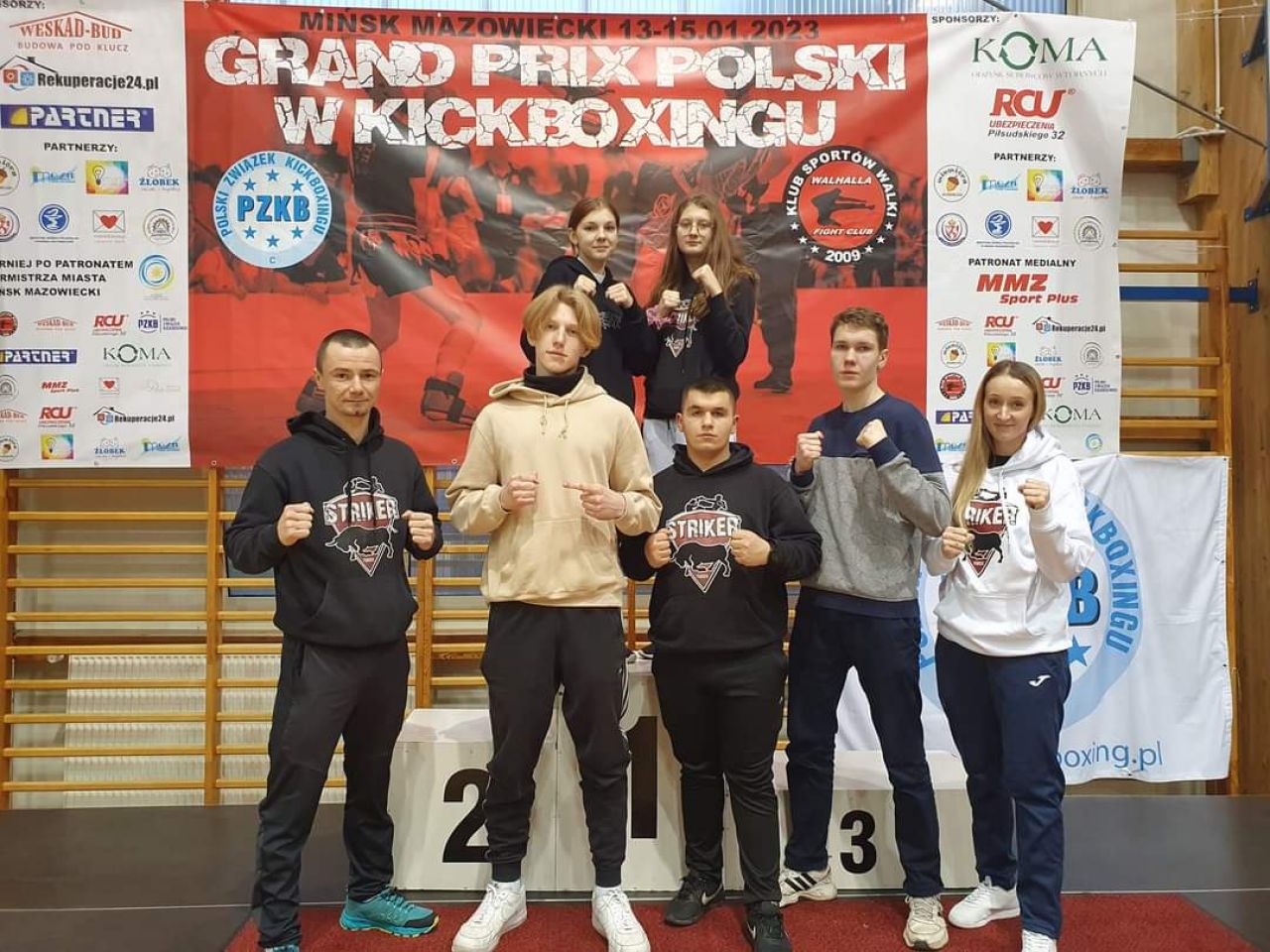 Spisali się na medal, a nawet na cztery! Striker Turek na Grand Prix Polski w Kickboxingu - fot.: Striker Turek