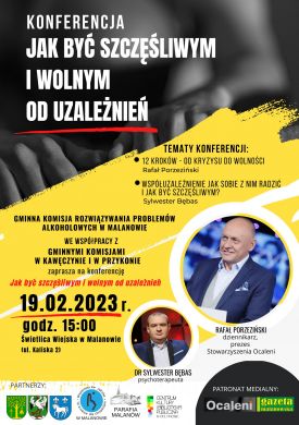 Konferencja Jak być szczęśliwym i wolnym od uzależnień