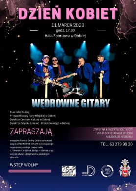 Koncert Wędrownych Gitar z okazji Dnia Kobiet