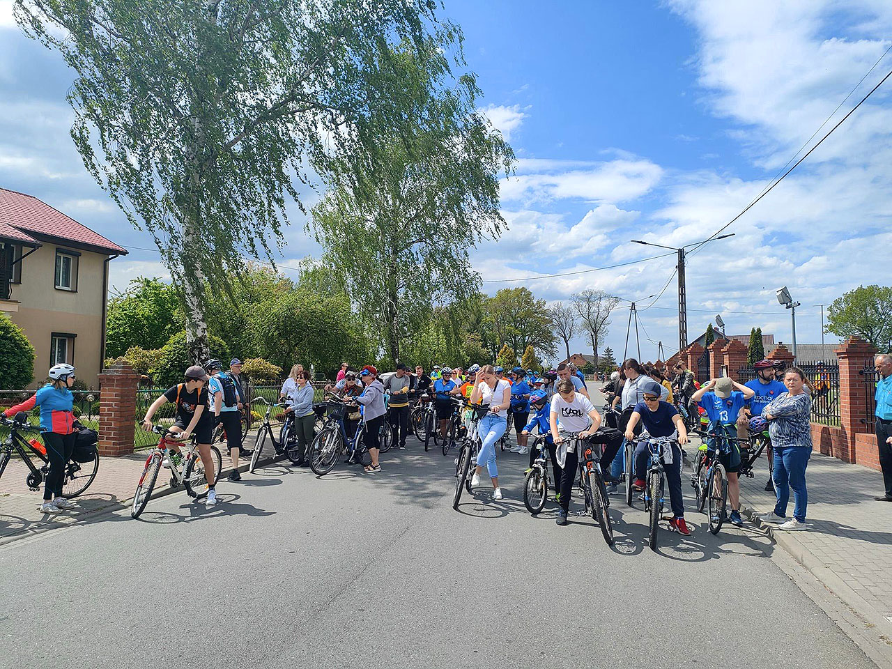 Cykliści z Tuliszkowa wyruszyli na gminne drogi! Pierwszy z cyklu rajdów odbył się w niedzielę - fot.: UGiM Tuliszków