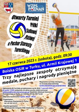 Otwarty Turniej Piłki Siatkowej Plażowej o puchar Starosty Tureckiego