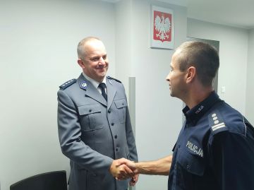 Z aspiranta na podkomisarza. Nowy oficer w szeregach turkowskiej policji - fot.: KPP w Turku