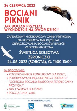 Bociani piknik w Żeroniczkach