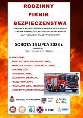 Rodzinny Piknik Bezpieczeństwa w Tuliszkowie