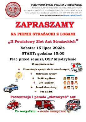 Piknik Strażacki z Losami i II Powiatowy Zlot Aut Strażackich w Międzylesiu