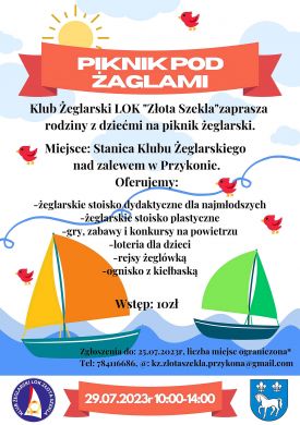 Piknik pod żaglami! Złota Szekla zaprasza do Przykony