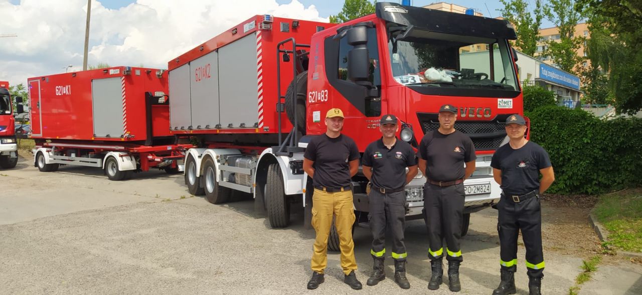 Pojechali gasić lasy w Grecji. Czterech strażaków z Turku wyruszyło do walki z żywiołem - fot.: archiwum JRG Turek 