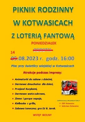 Piknik rodzinny w Kotwasicach