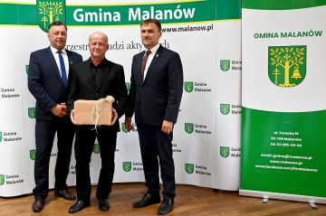 Wójt Augustyniak podziękował mieszkańcom za promocję gminy - Jerzy Frątczak Rachowa / fot. UG Malanów